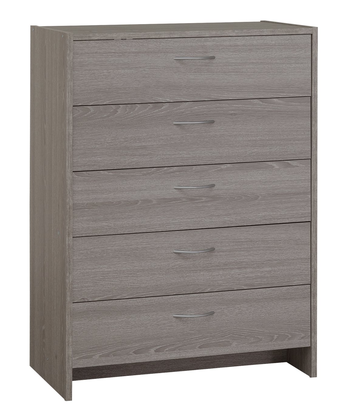 Argos Home Seville 5 Drawer Chest - Grey Oak Effect