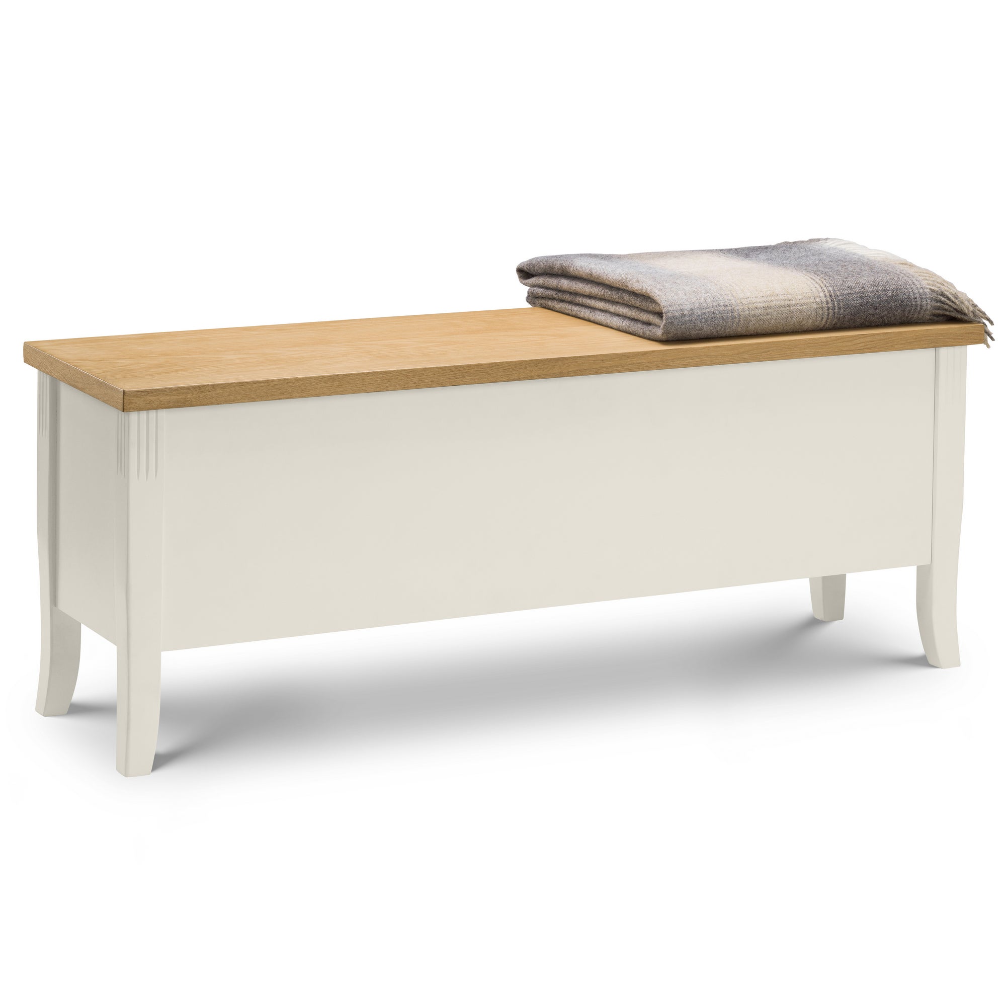 Davenport Storage Bench Cream