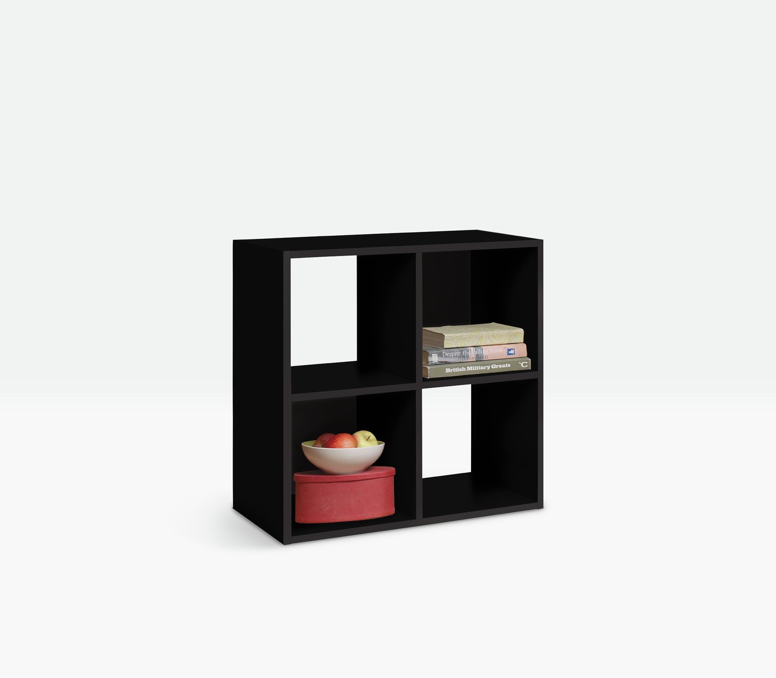 Habitat Squares 4 Cube Storage Unit - Black