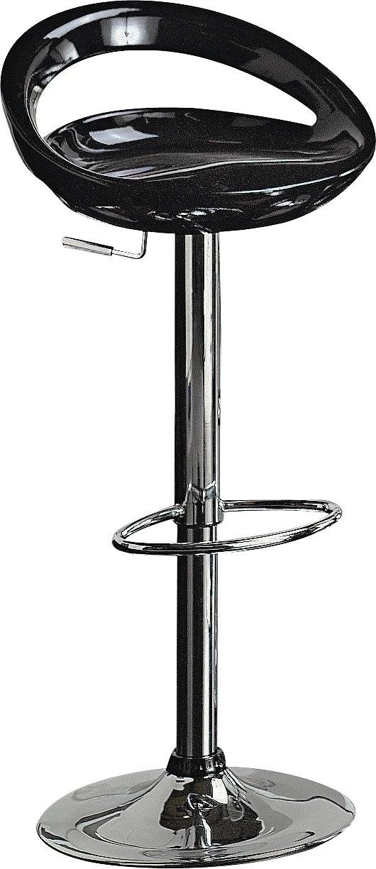 Argos Home Ottawa Gas Lift Bar Stool - Black
