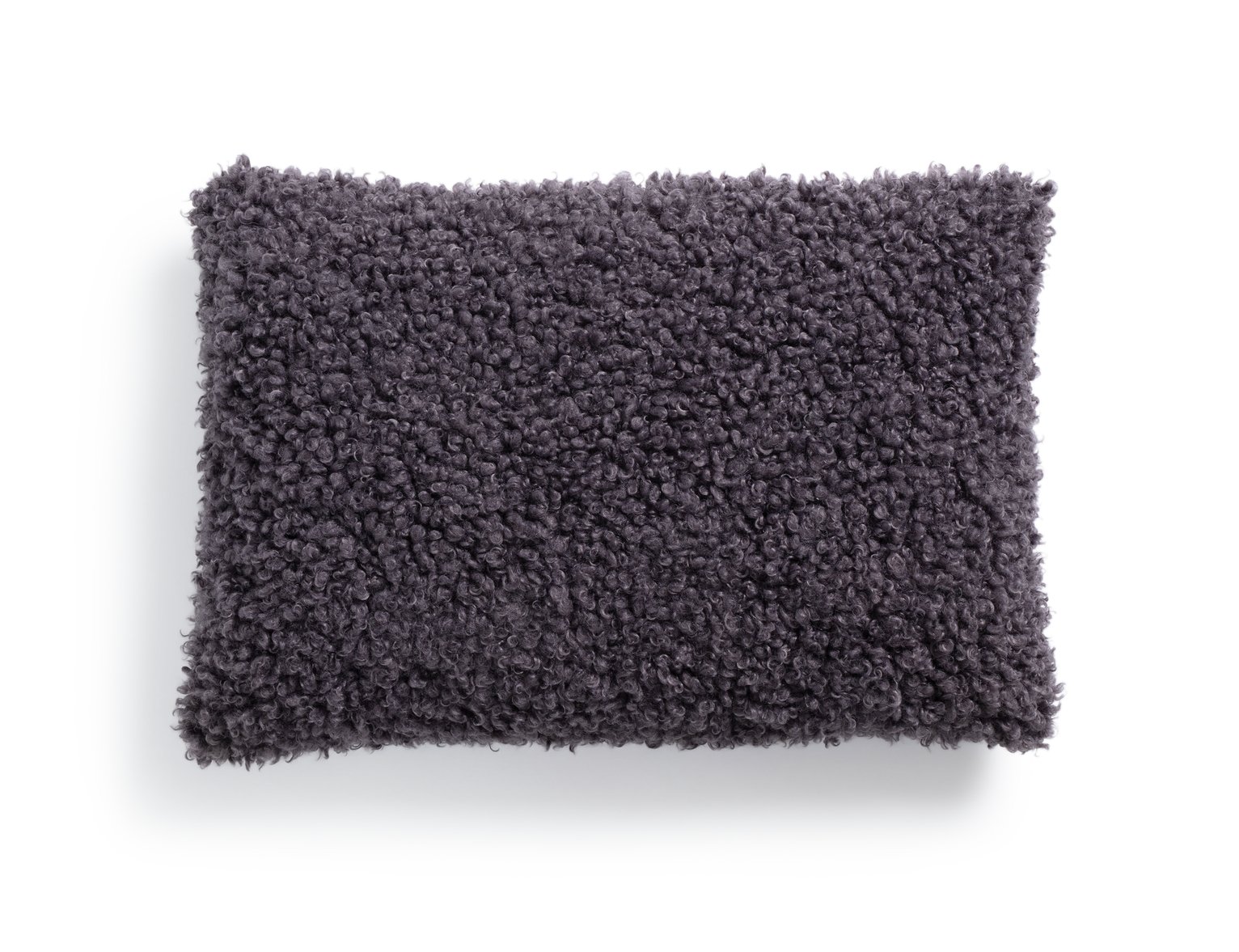 Habitat Borg Cushion - Charcoal - 40x58cm