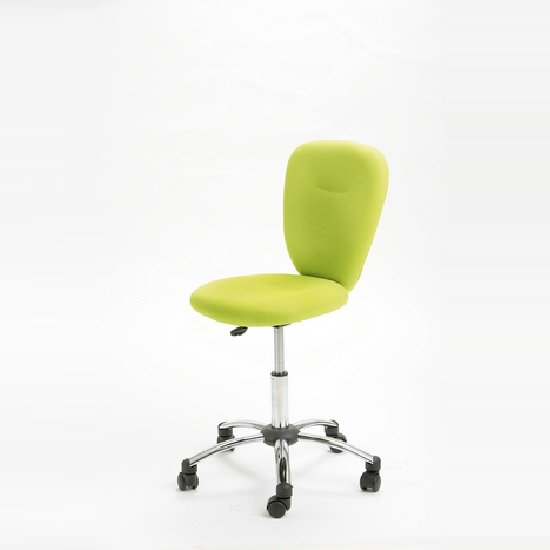 Pezzi Office Children's Swivel Chair in Green