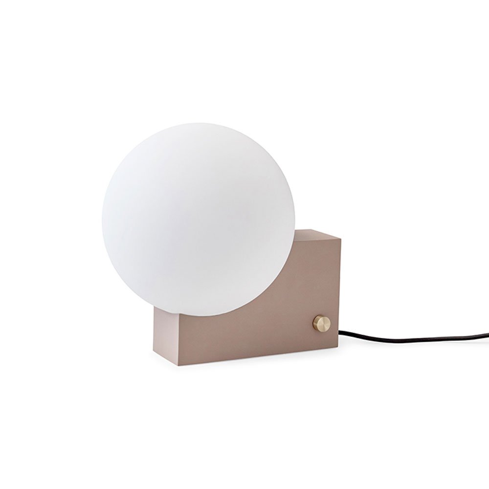 &Tradition Journey Table and Wall Lamp Clay