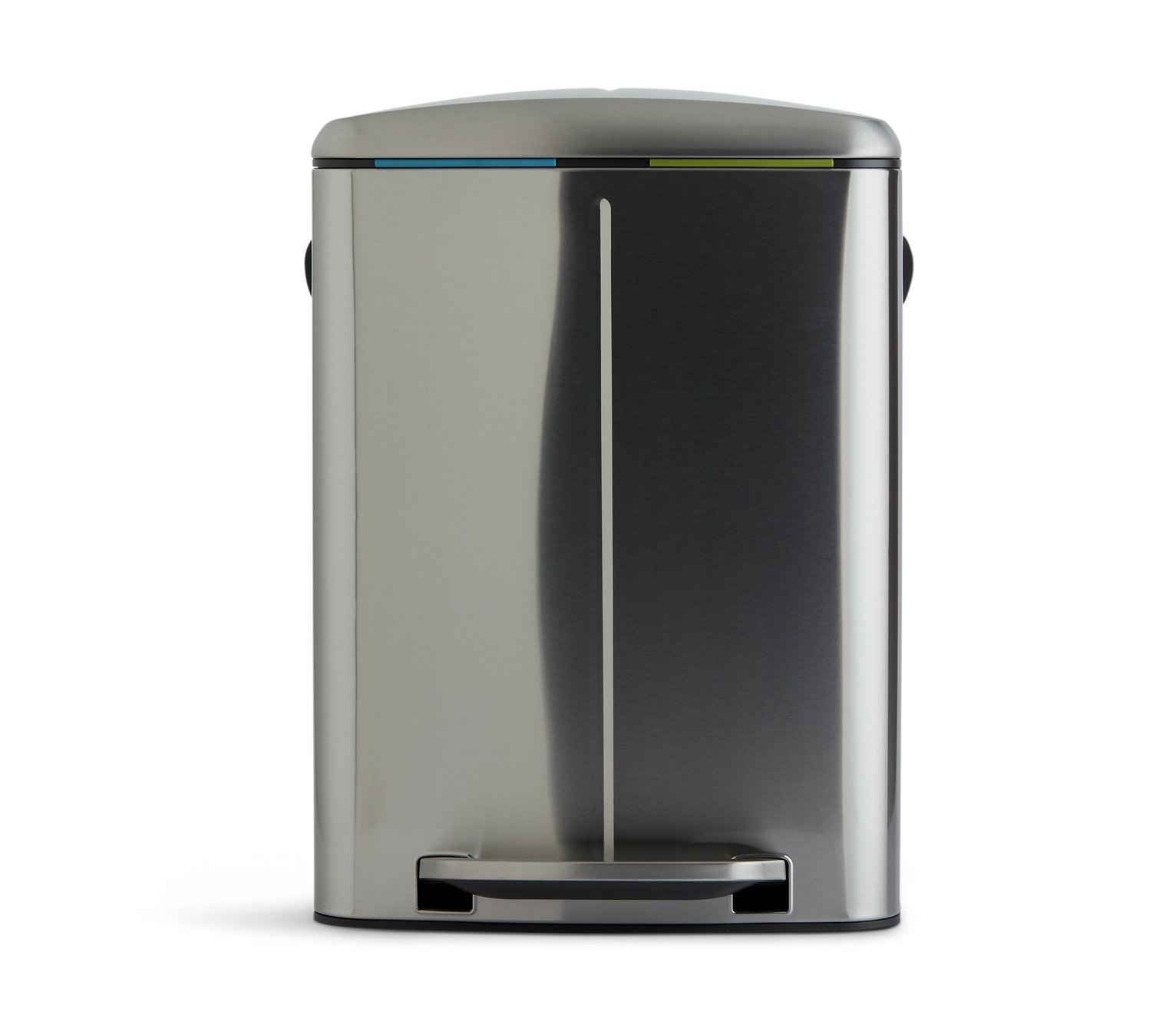 Habitat 40 Litre Recycling Bin - Stainless Steel