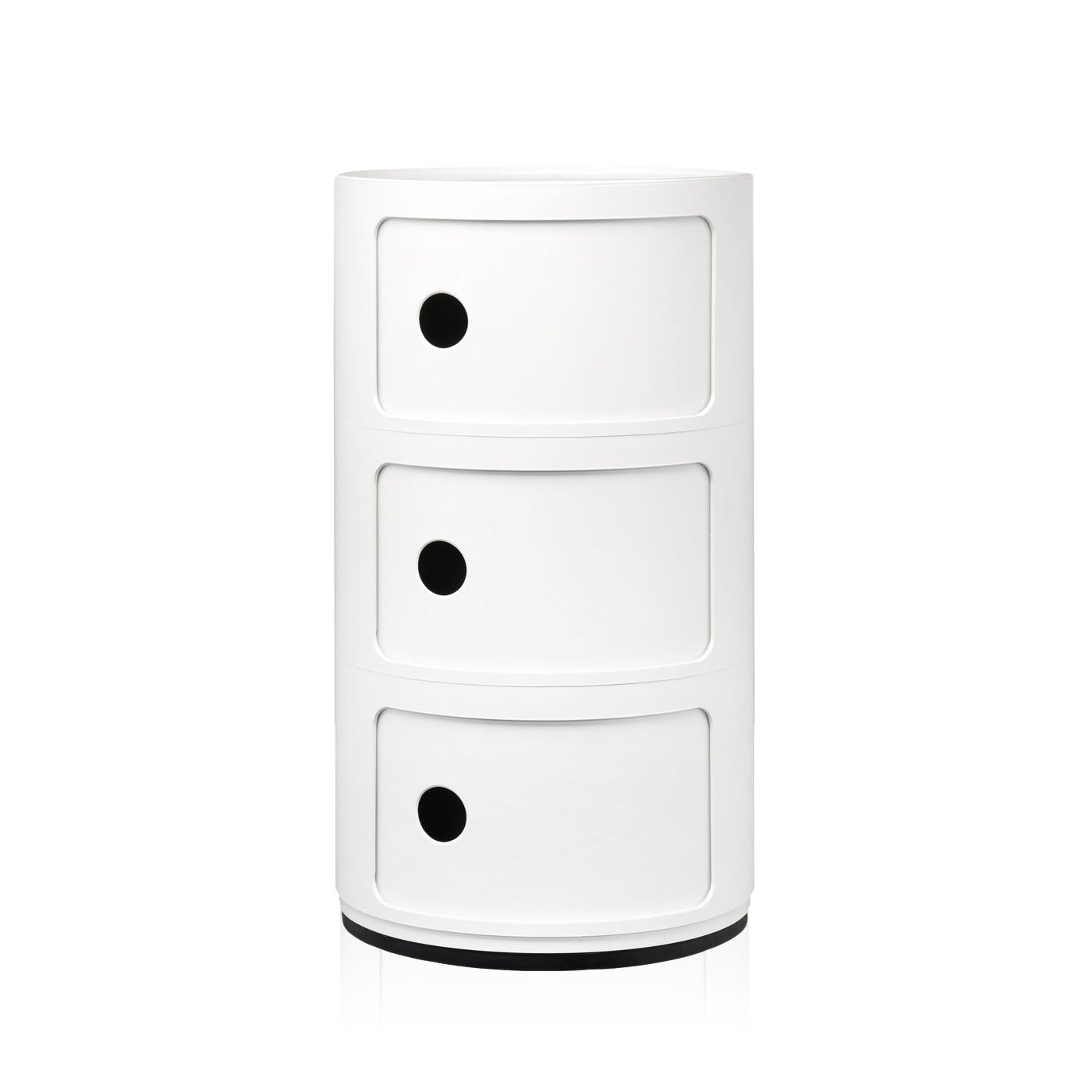 Kartell Componibili Cabinet 3 Element White
