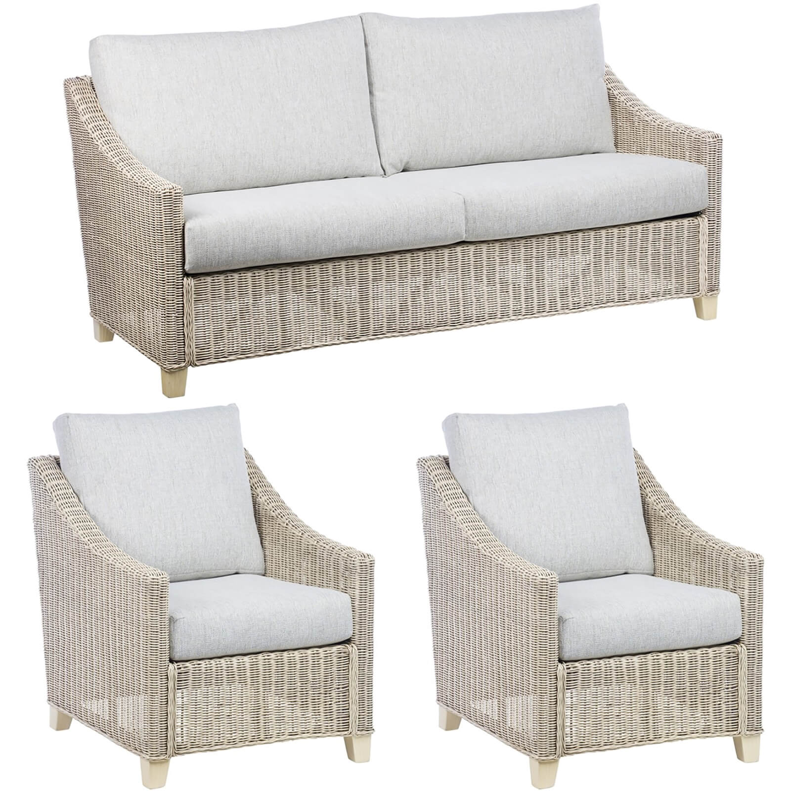 Dijon Large Suite In Pebble