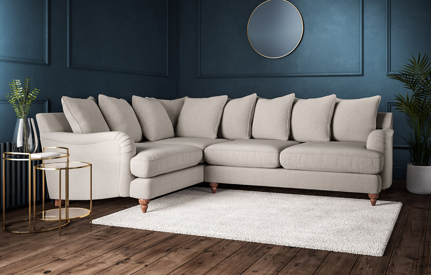 M&S Rochester Scatterback Corner Sofa (Left-Hand)