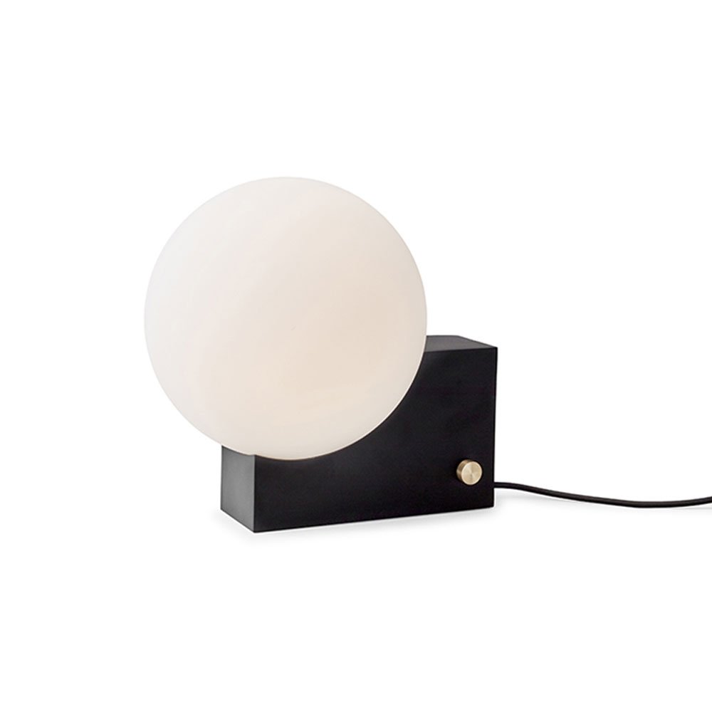 &Tradition Journey Table and Wall Lamp Black