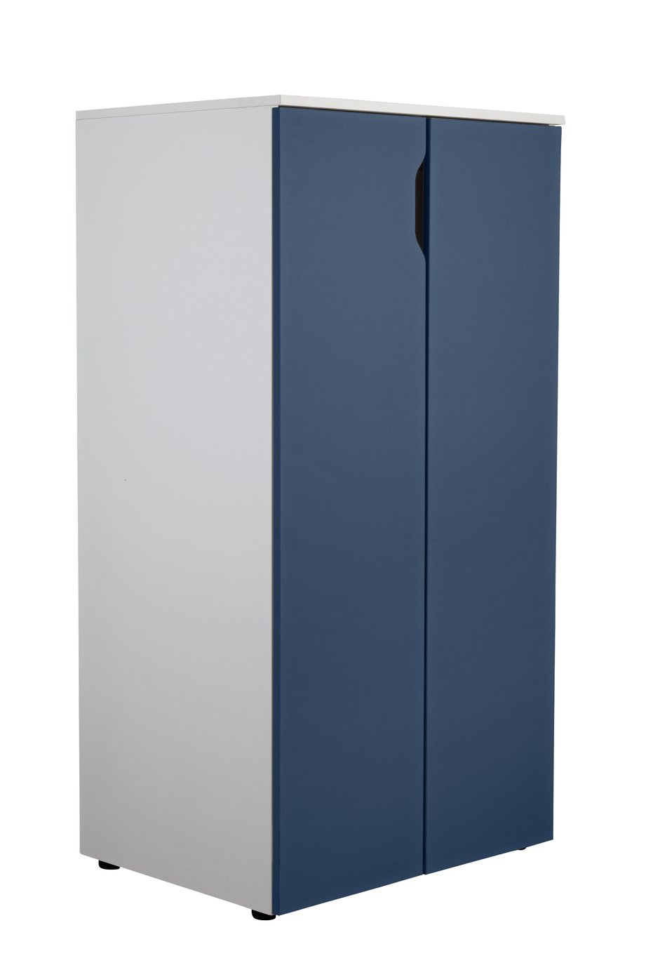 Argos Home Pod 2 Door Short Wardrobe - Blue
