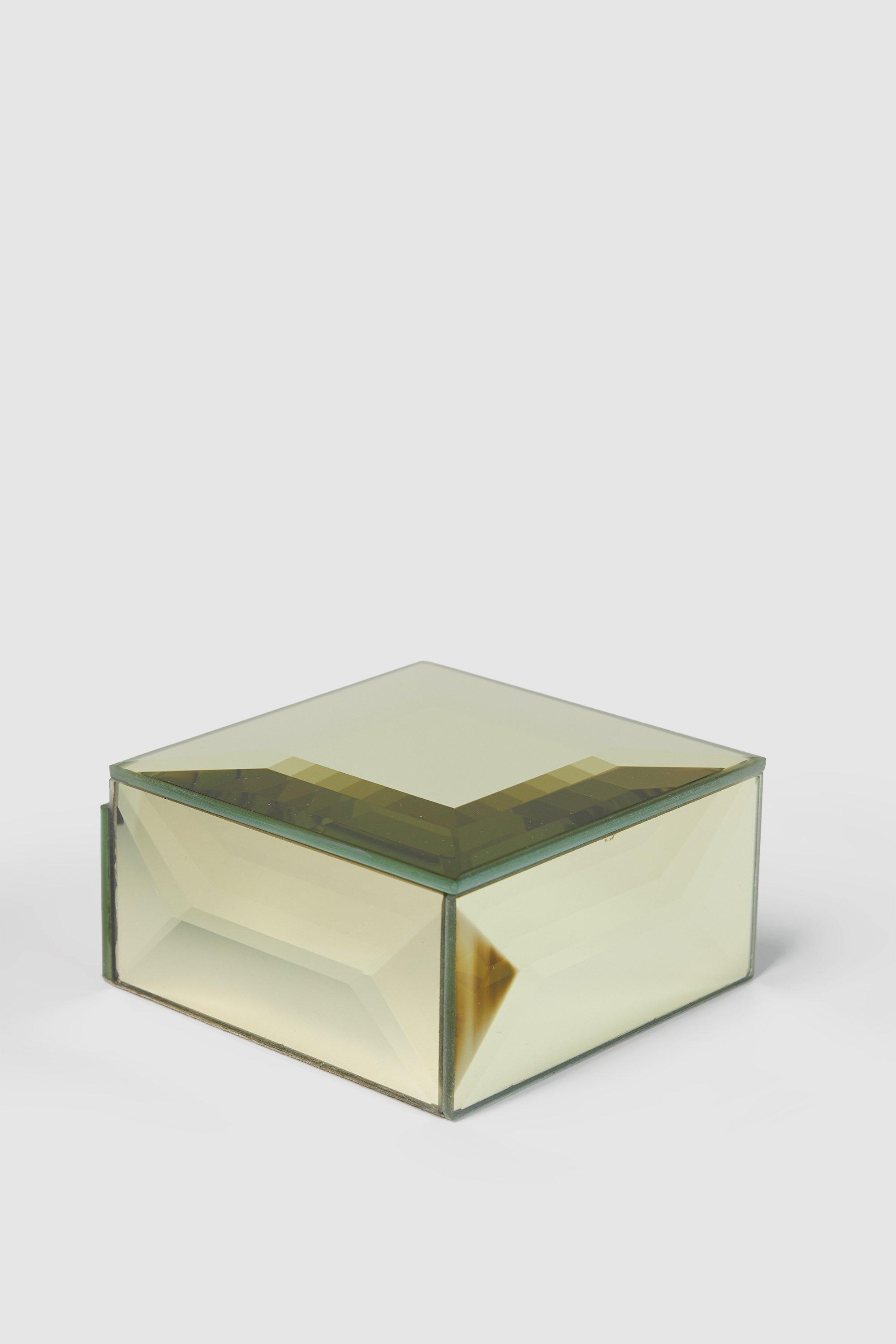 Gold Mirror Decorative Box Small