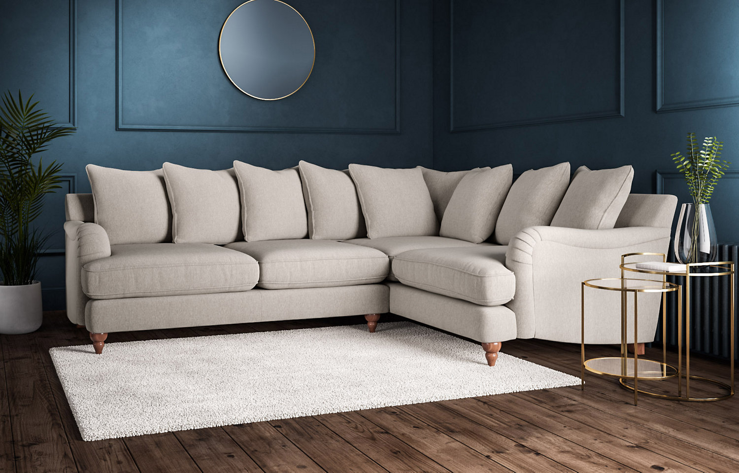 M&S Rochester Scatterback Corner Sofa (Right-Hand)