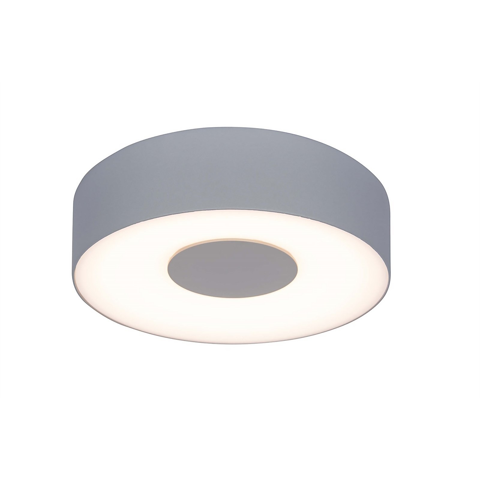 Lutec Ublo 6.3W Outdoor Wall Light - Silver