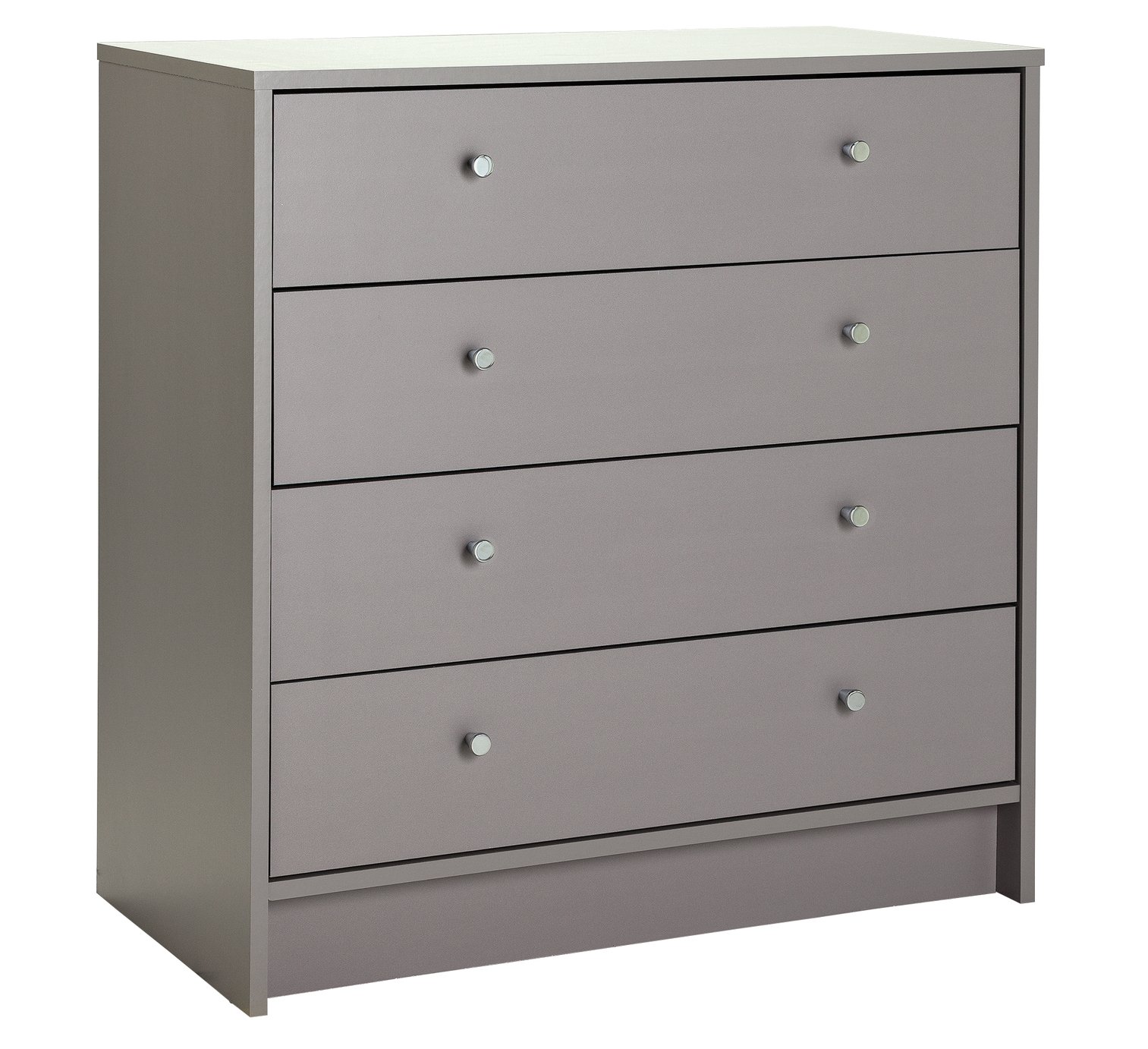 Argos Home Malibu 4 Drawer Wide Chest - Grey