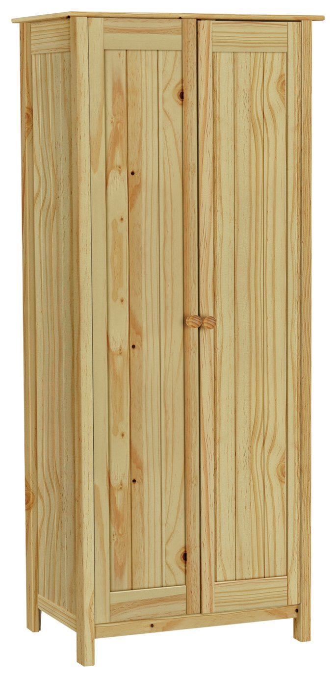 Argos Home Scandinavia 2 Door Wardrobe - Pine