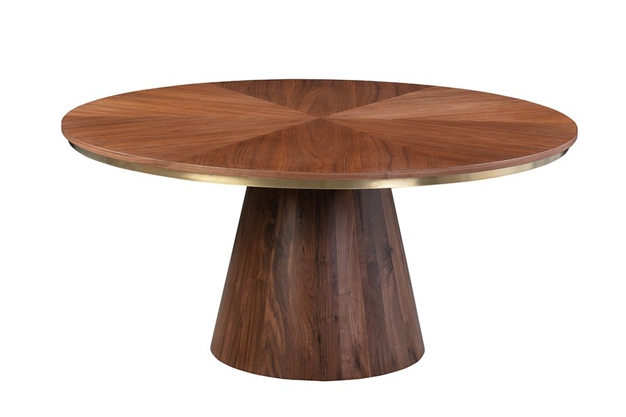 Brewster 6-8 Seat Walnut Dining Table