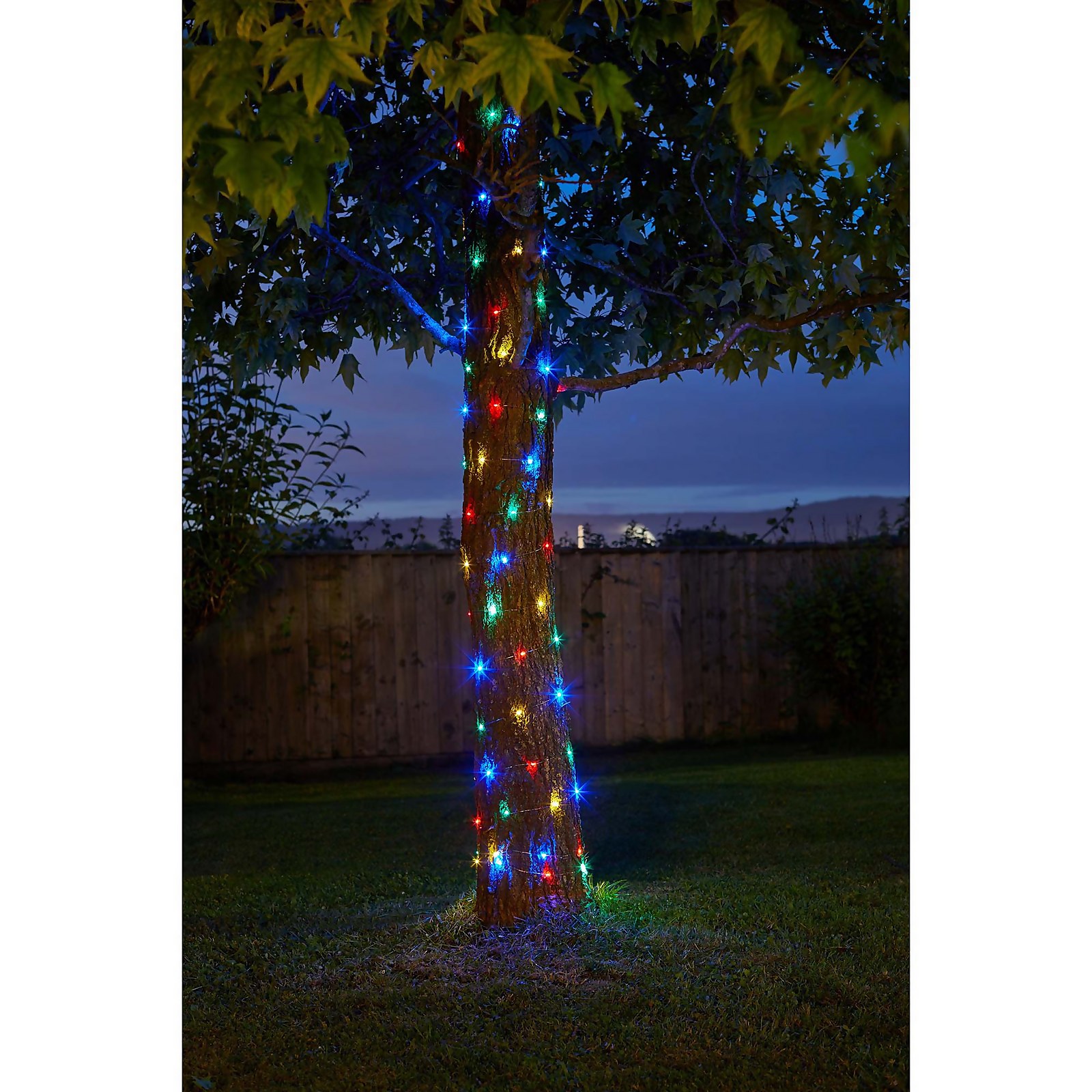 Solar Company 200 Multi Coloured Copper Wire String Light