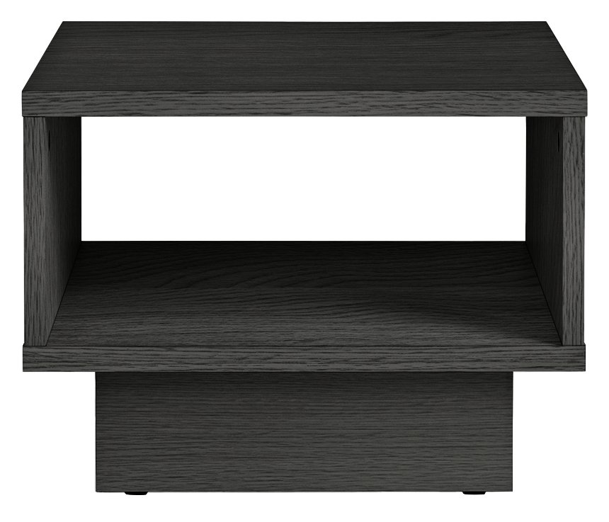 Habitat Cubes 1 Shelf End Table - Black