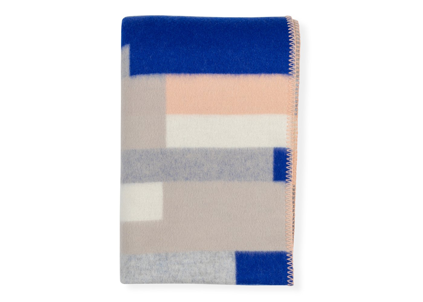 Roros Tweed Bergstaden Throw Blue