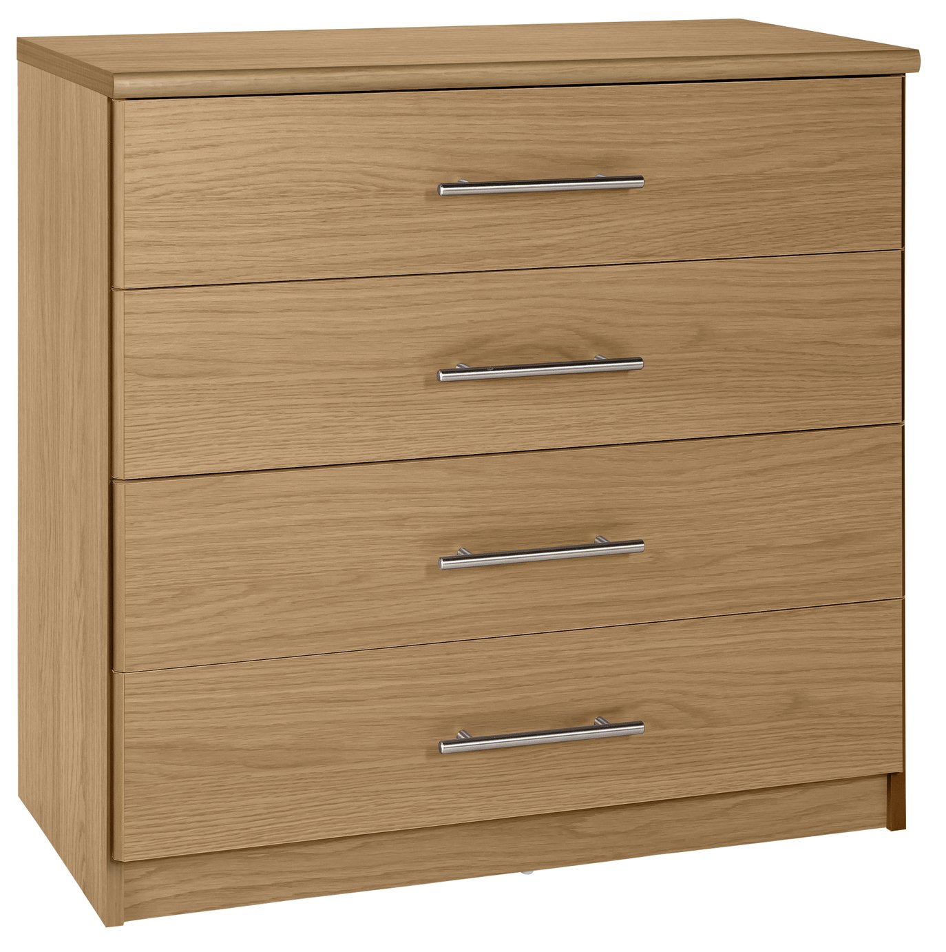 Argos Home Normandy 4 Drawer Chest - Oak Effect