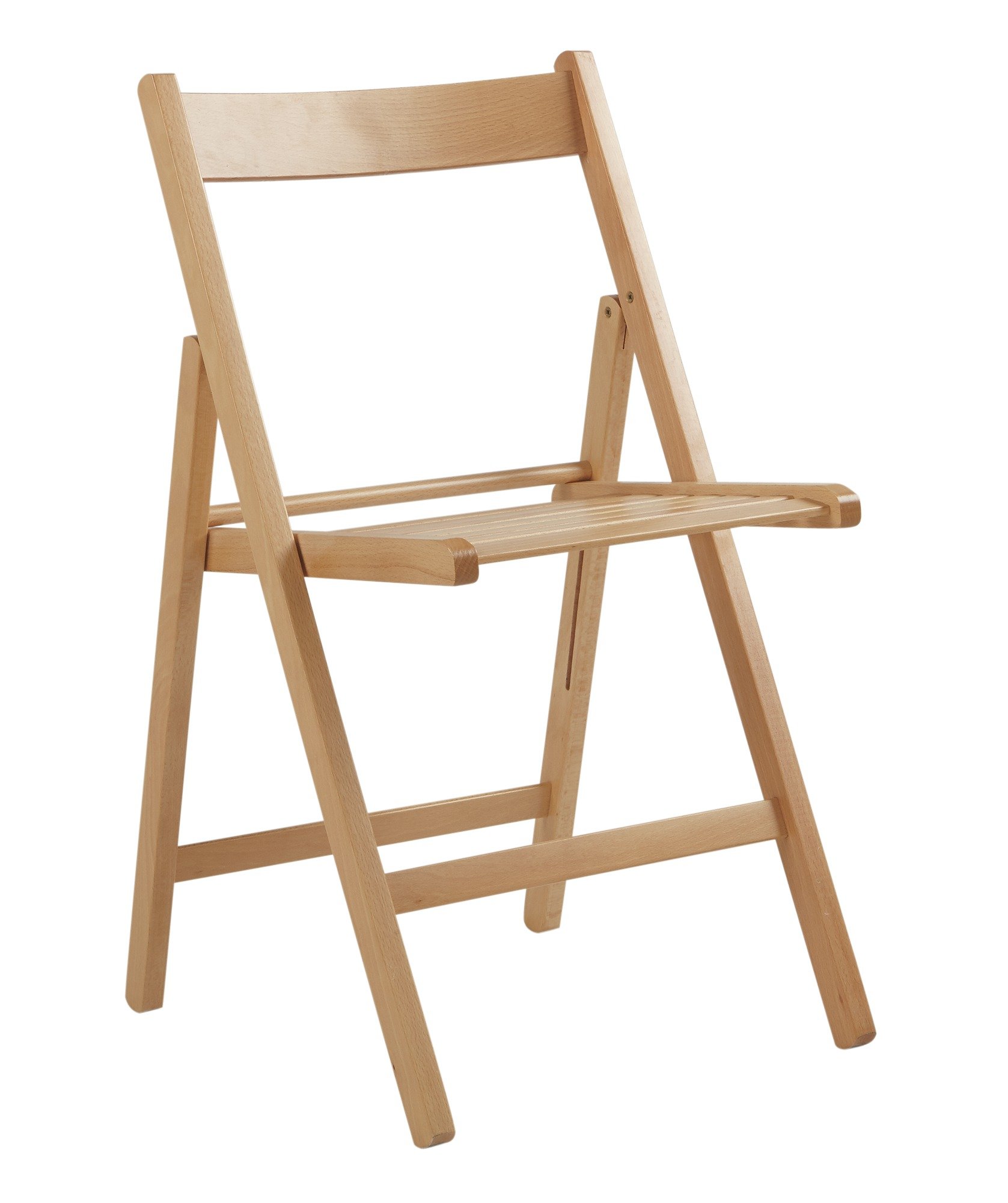 Habitat Wooden Folding Chair - Natural