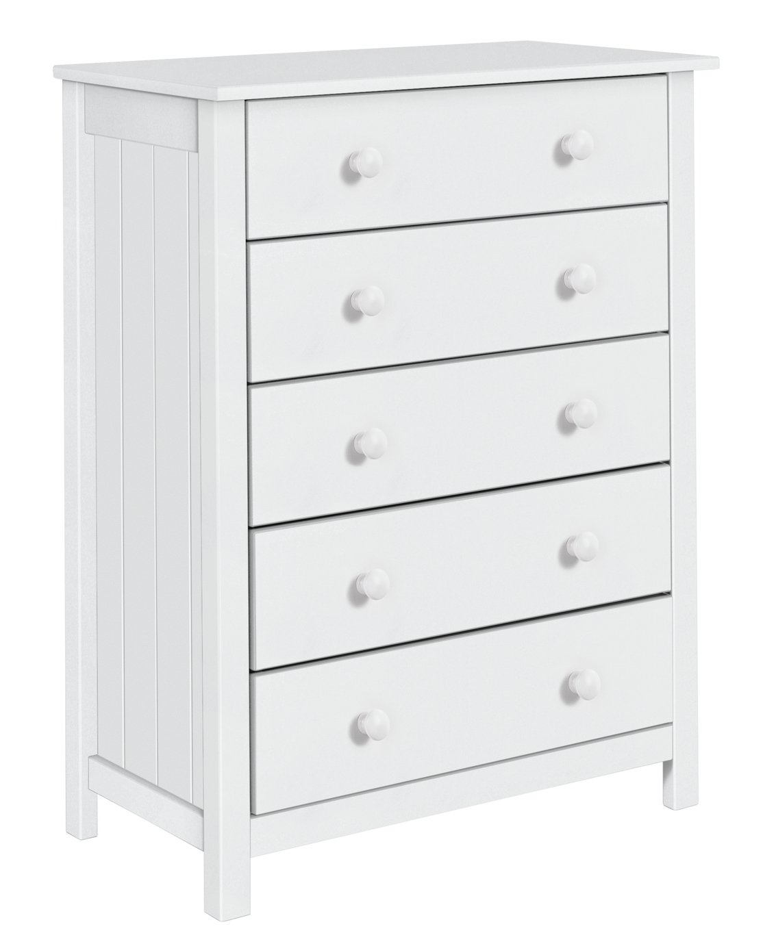 Argos Home Scandinavia 5 Drawer Chest - White