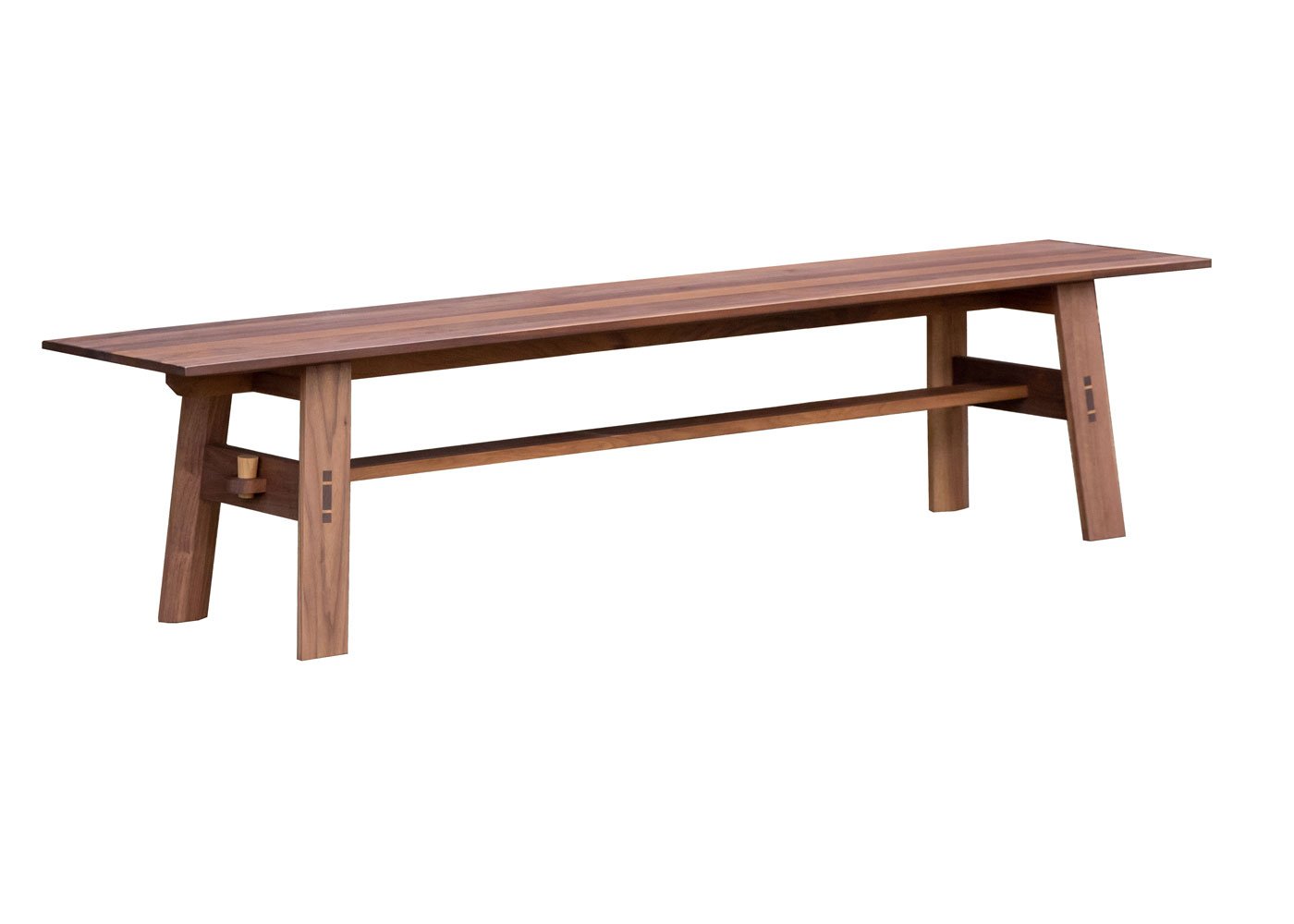 SCP Jethro Bench 200 x 38cm American Walnut