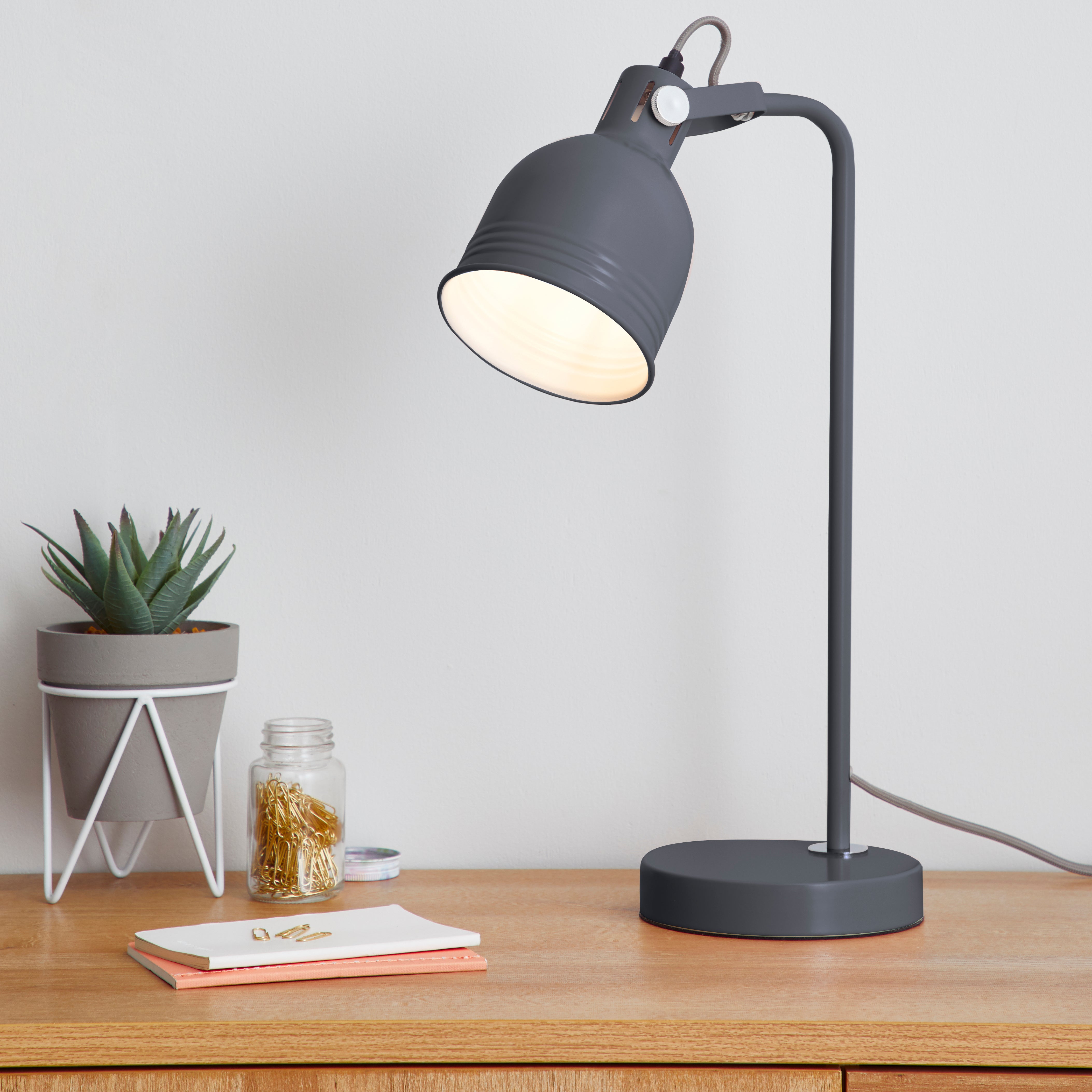 Isaac Desk Lamp Graphite (Grey)