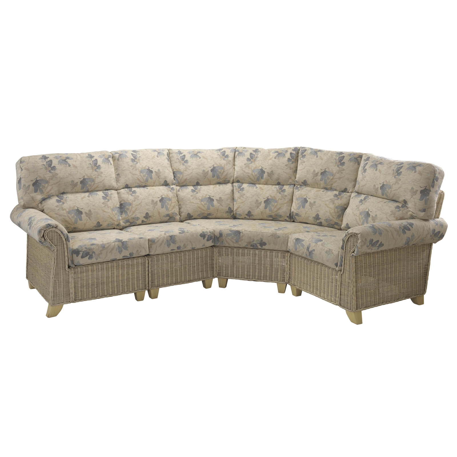 Clifton 4 Piece Modular Sofa In Oasis
