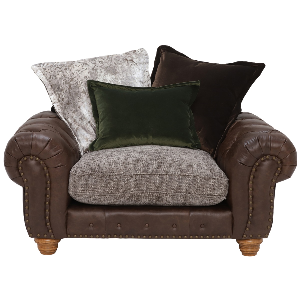 Melville Pillow Back Snuggle Chair