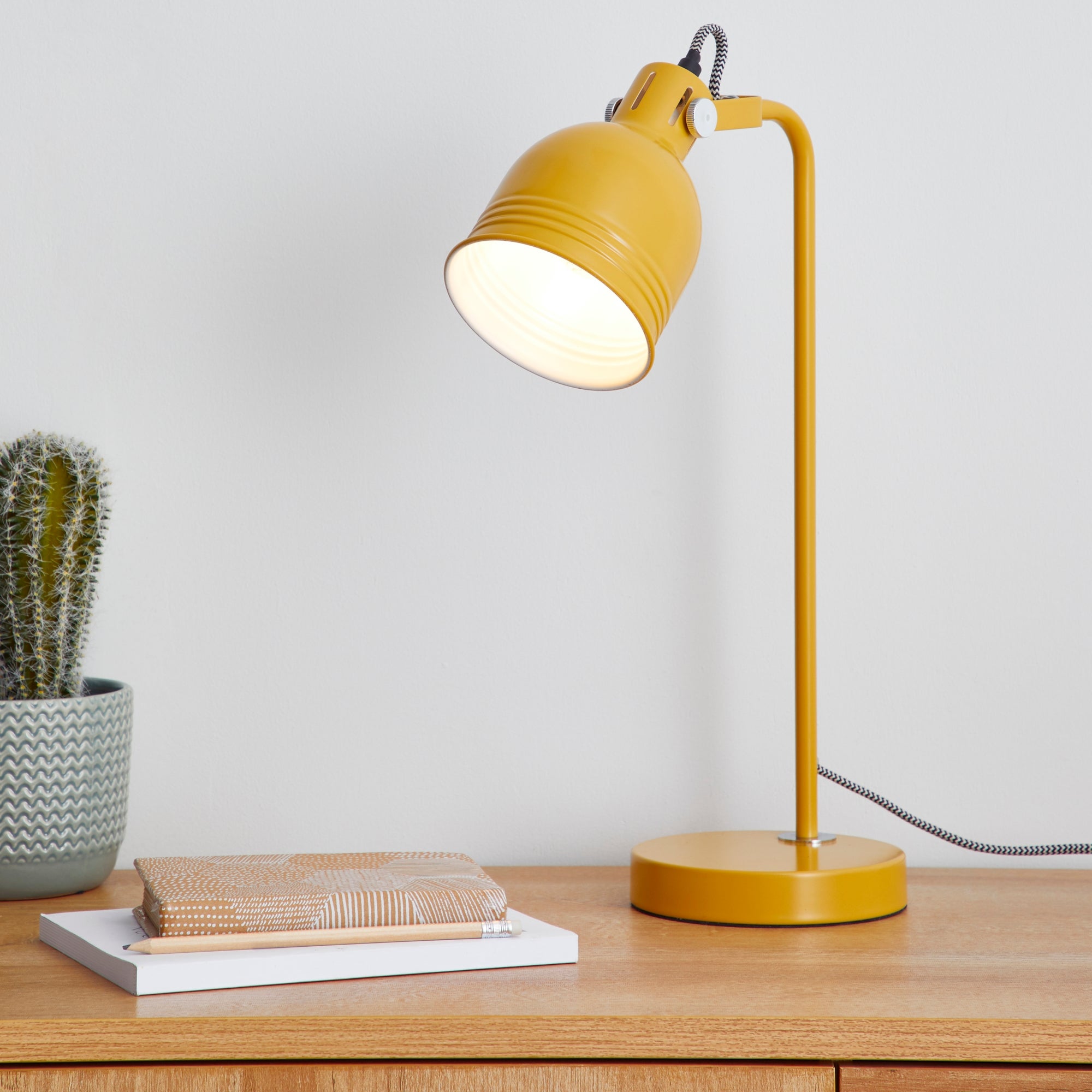 Isaac Desk Lamp Ochre