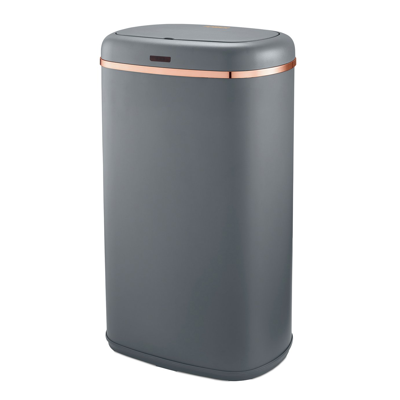 Tower 58 Liter Carbon Steel Cavaletto Sensor Bin - Grey
