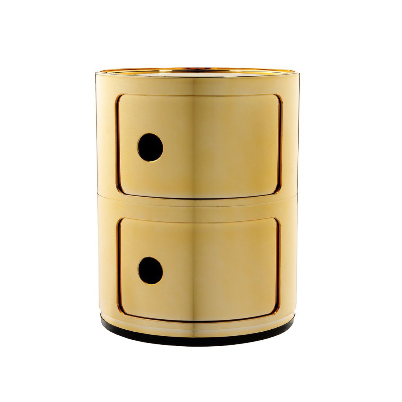 Kartell Componibili Cabinet 2 Element Gold