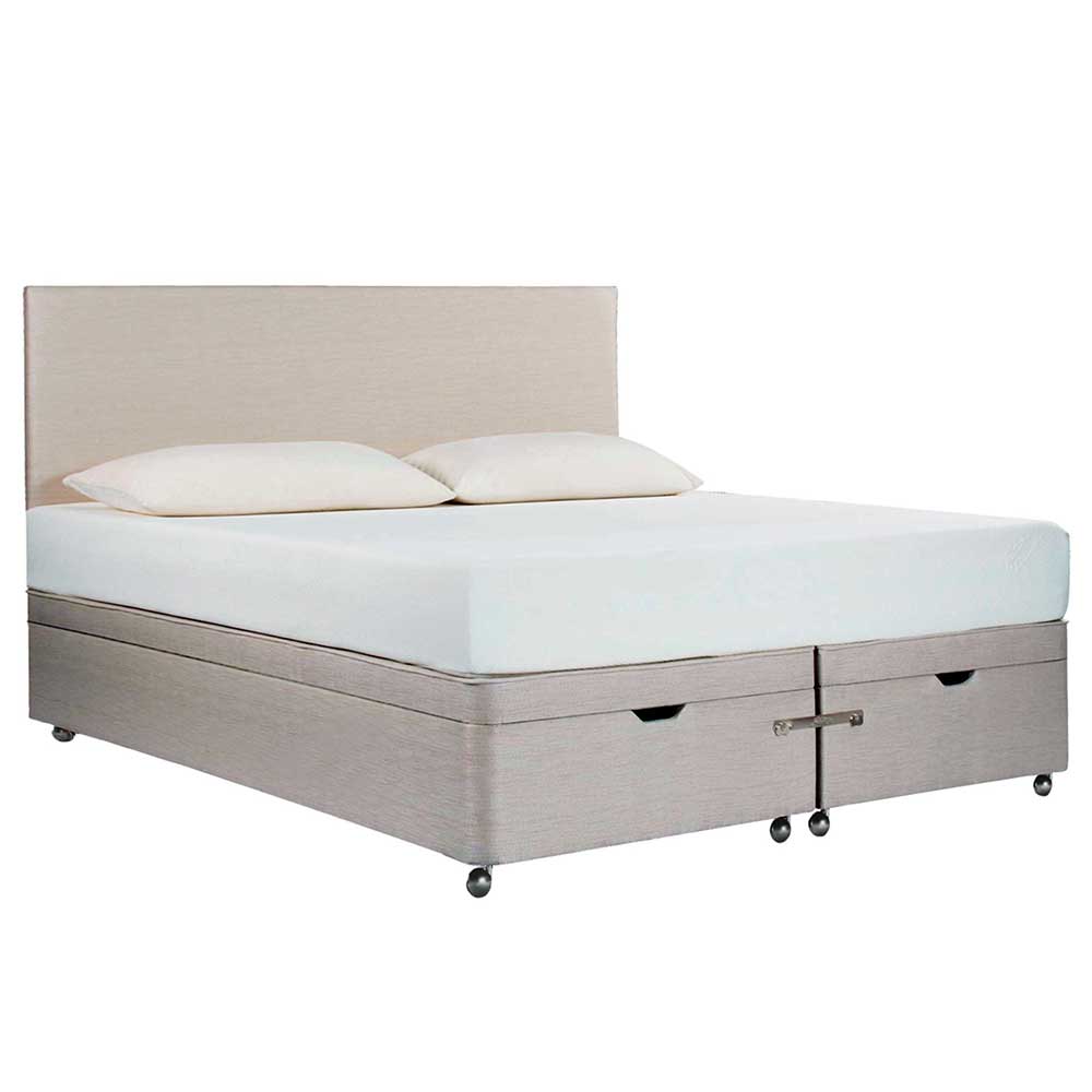Tempur Ardennes Ottoman Bed Base, Steel