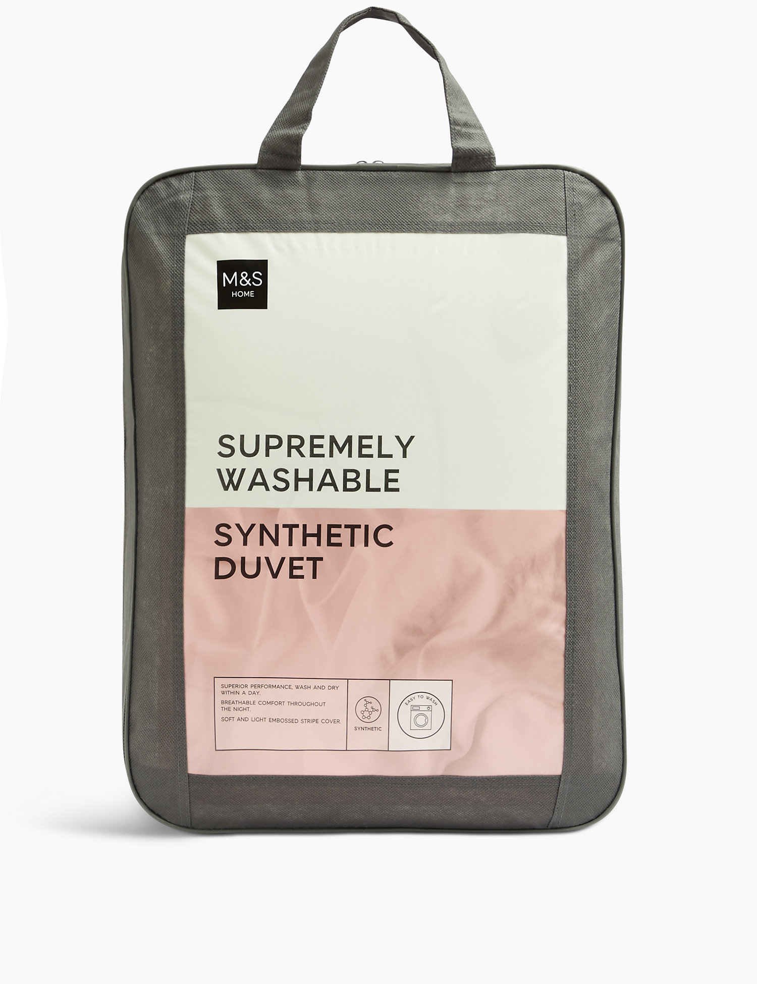 M&S Unisex Supremely Washable 4.5 Tog Duvet