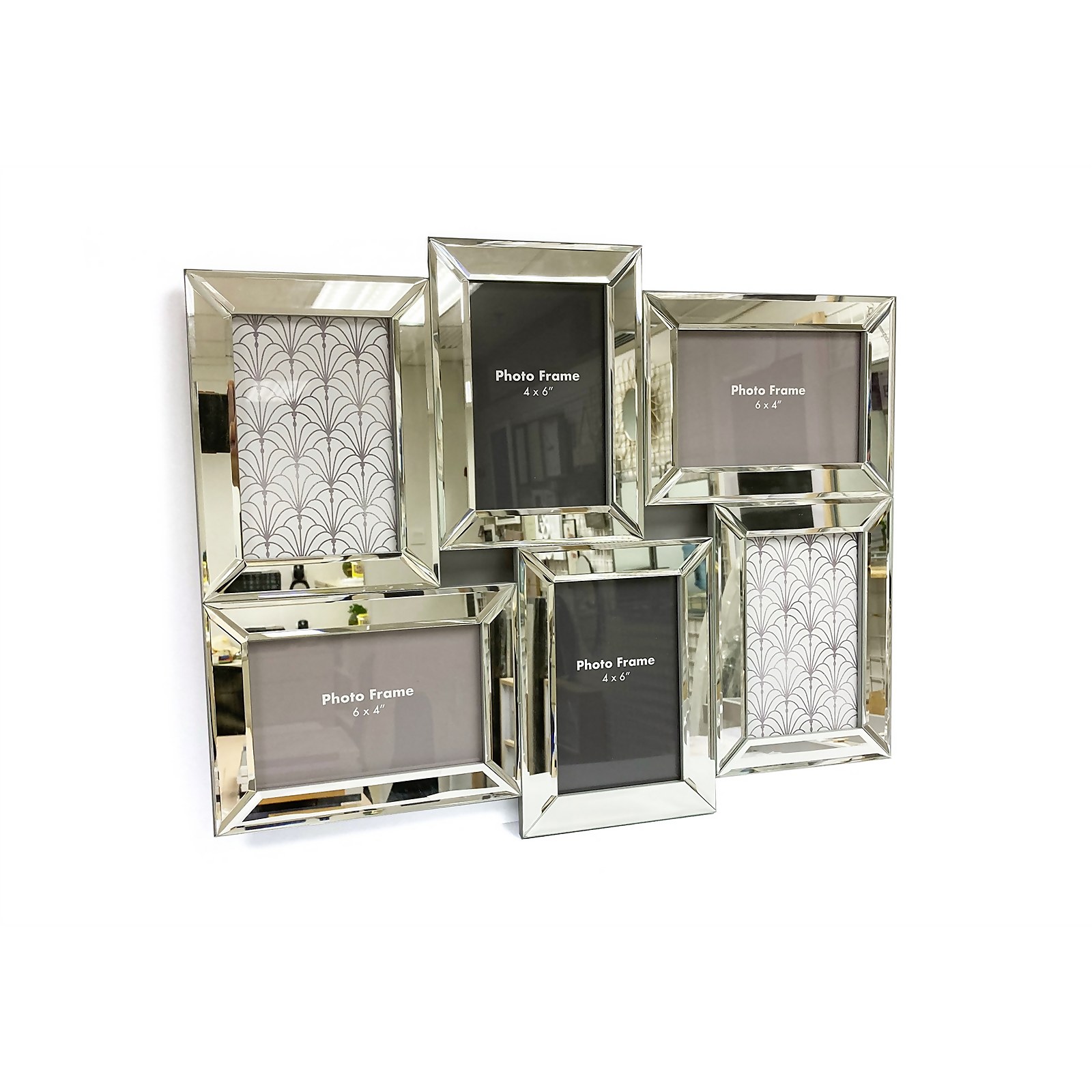 Bevelled Mirror Multi Frame