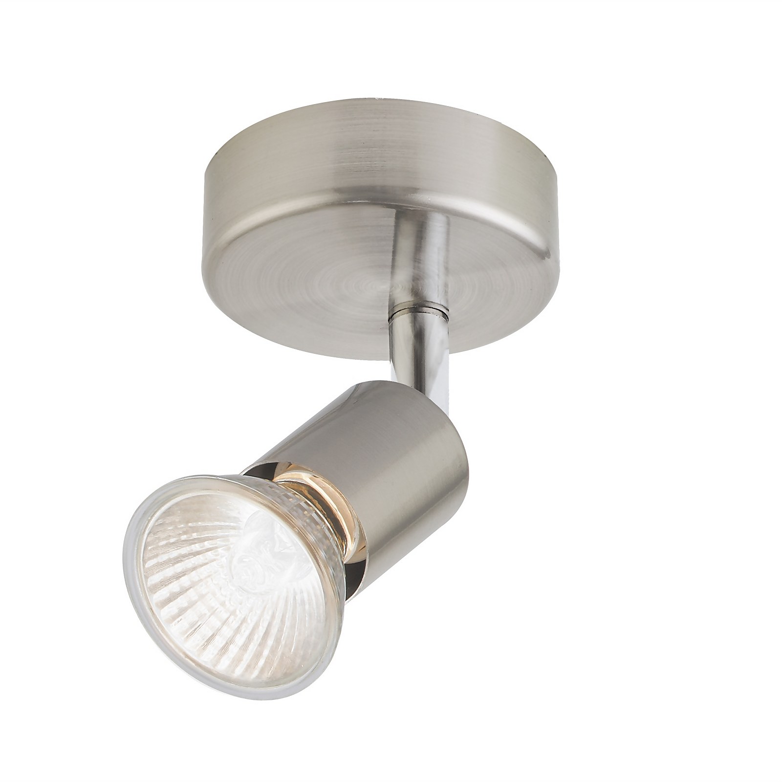 Verve Design Brushed Stainless Steel Rochdale 1 x 35W Spotlight