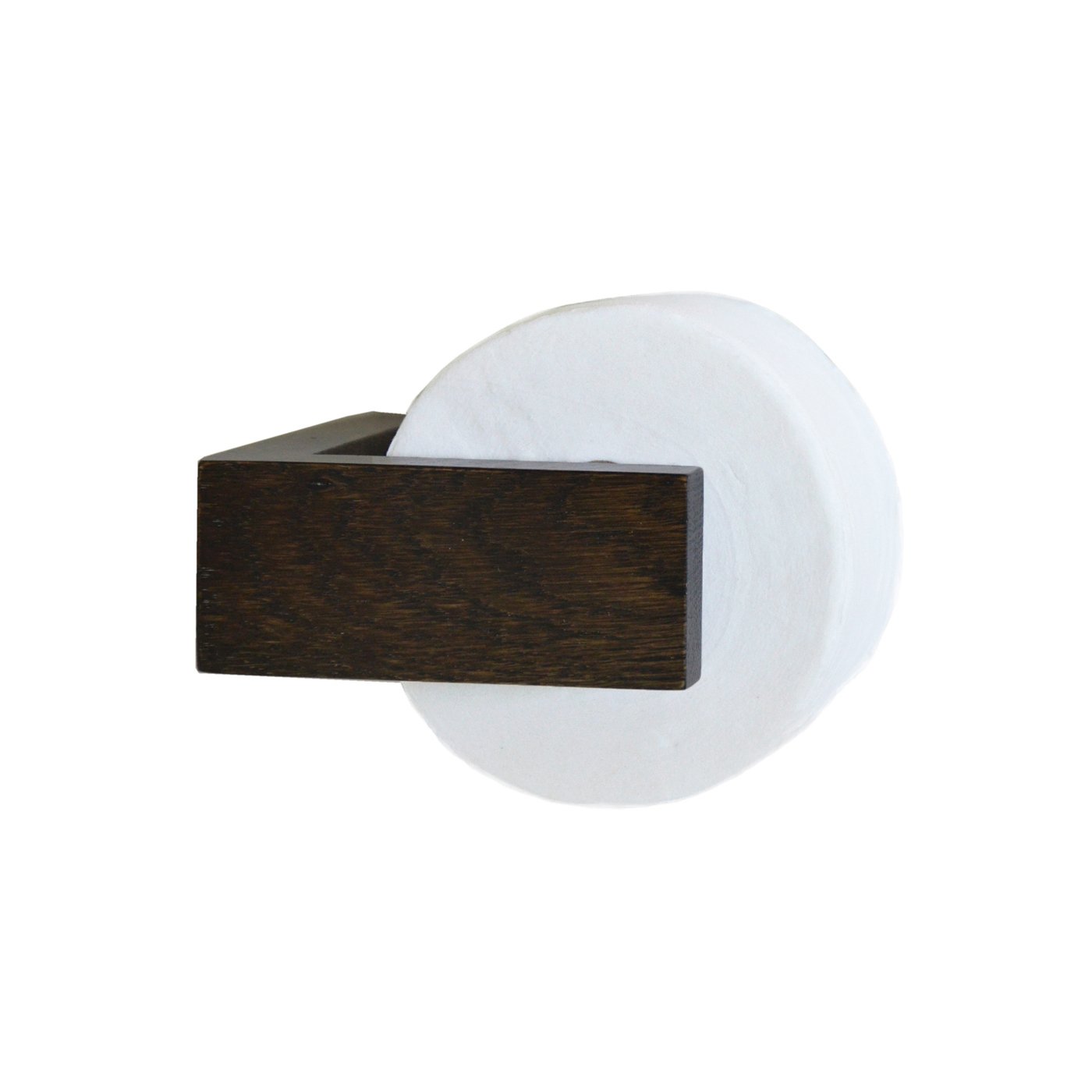 Wireworks Dark Oak Toilet Roll Holder