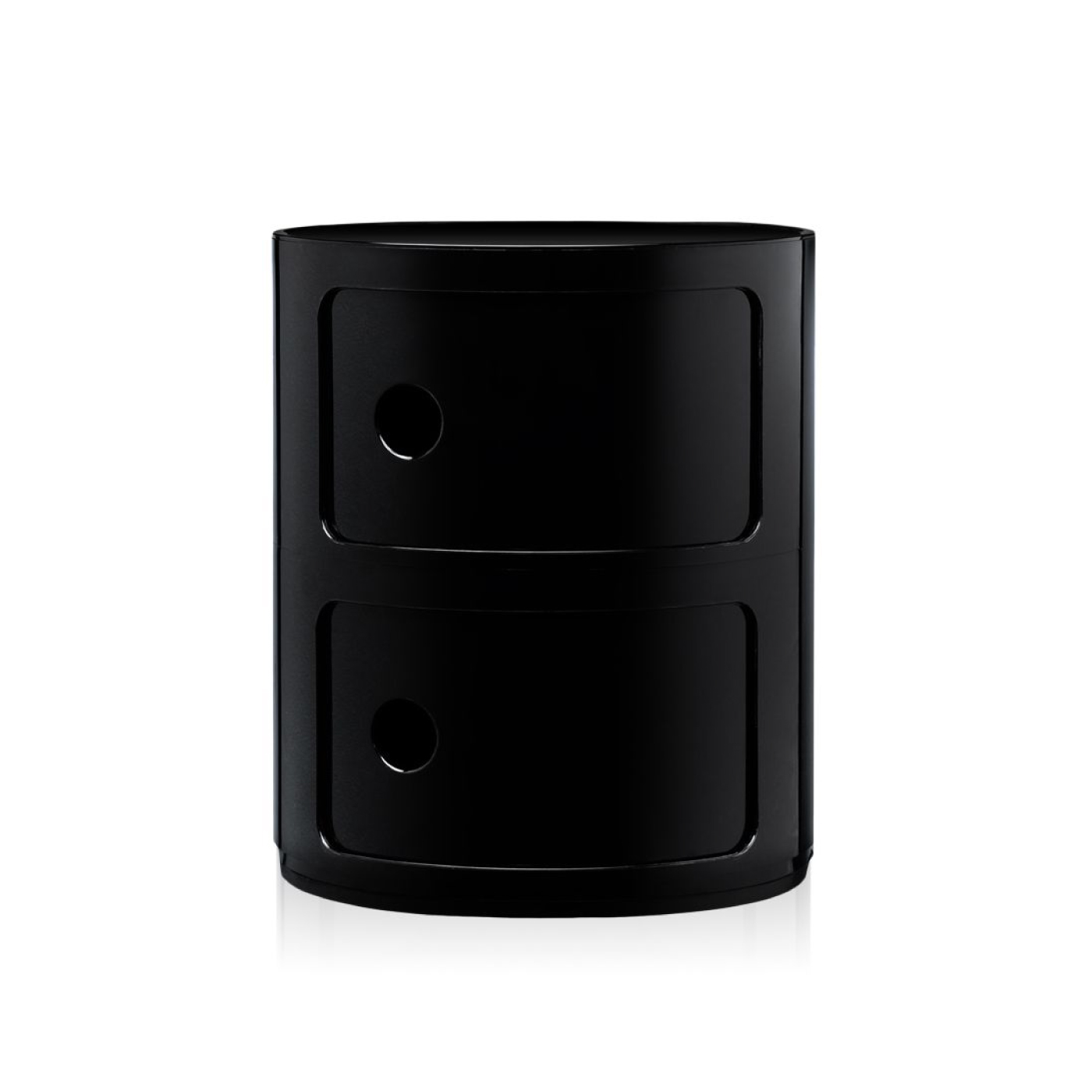 Kartell Componibili Cabinet 2 Element Black