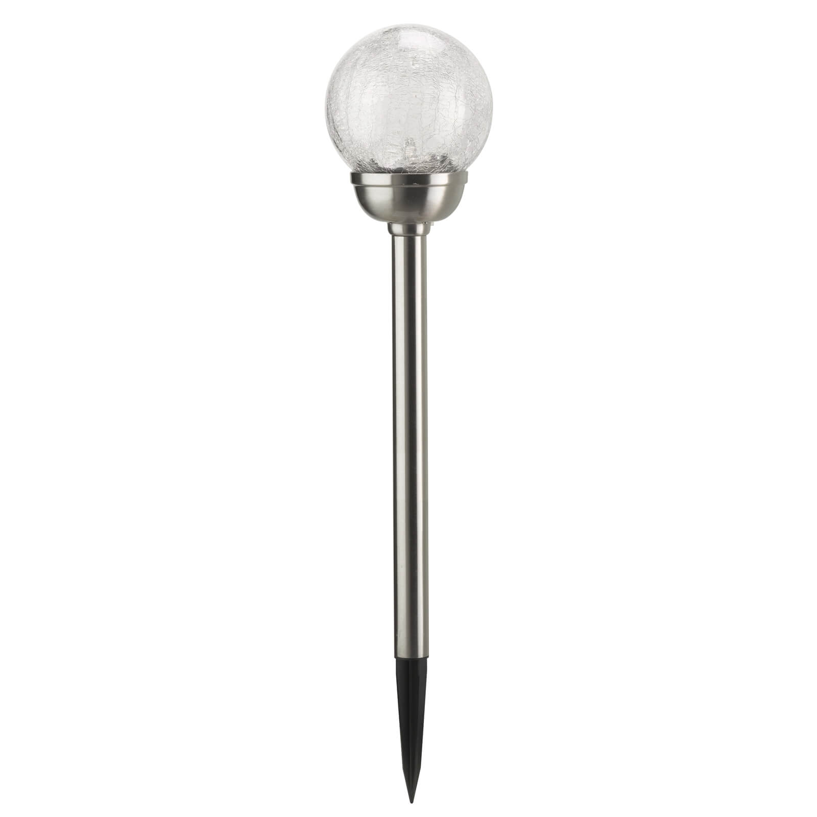 Large Crackle Ball Solar Stake 12cm