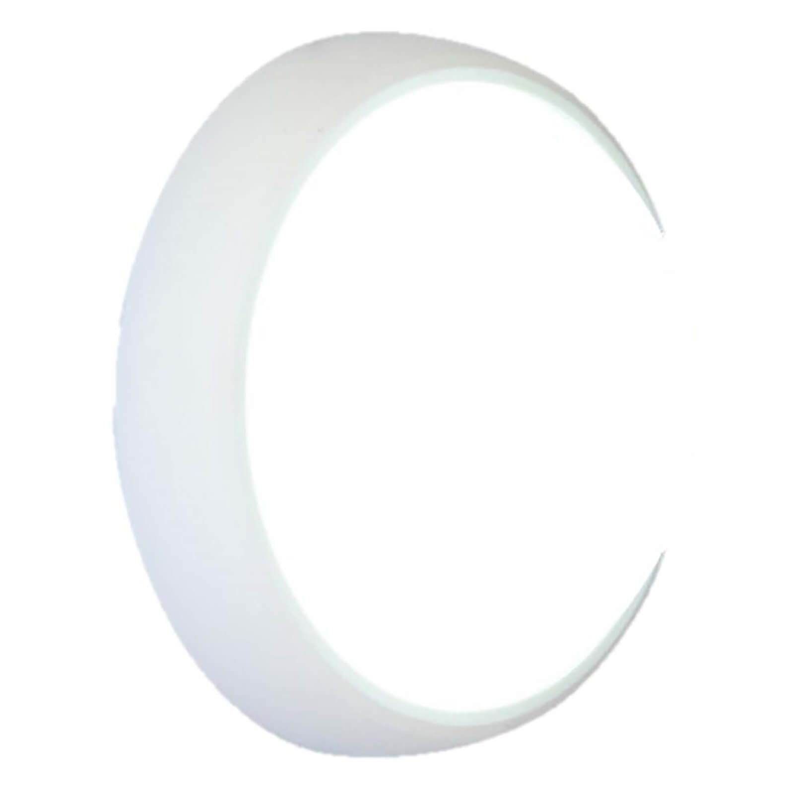 Lutec Slim 12W 3000K Outdoor Wall Light - White