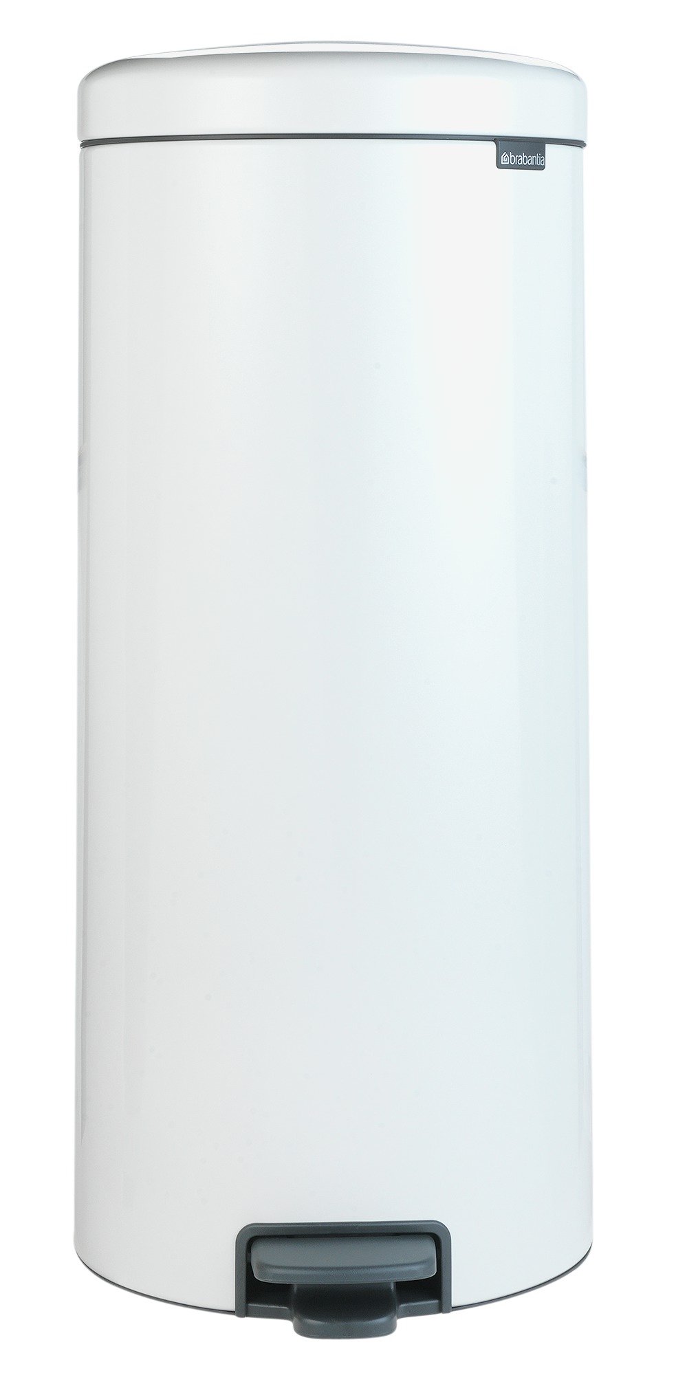 Brabantia 30 Litre Newlcon Pedal Bin - White