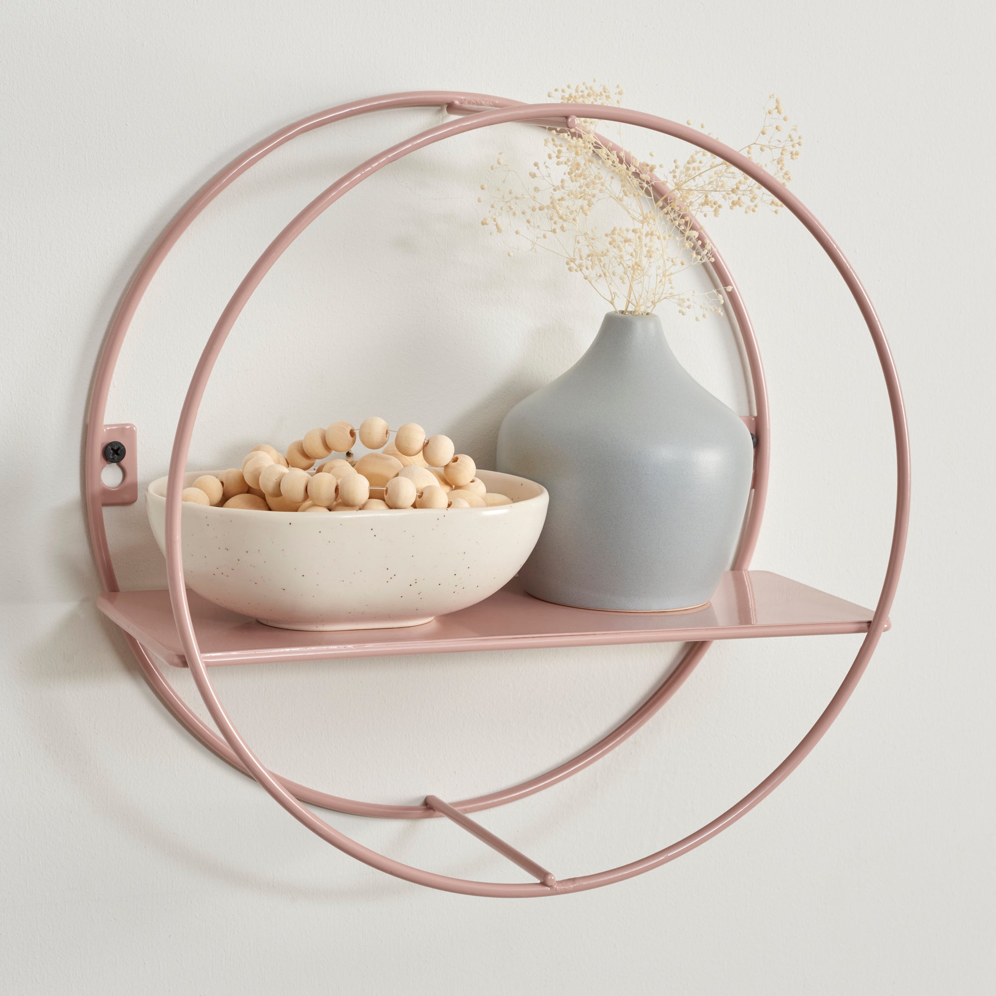 Blush Small Circle Shelf Blush (Pink)