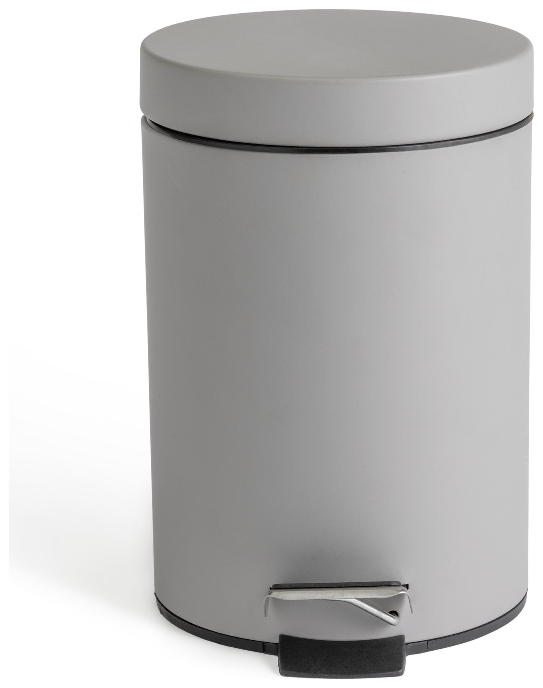 Habitat 3Litre Step Bin  - Matt Grey
