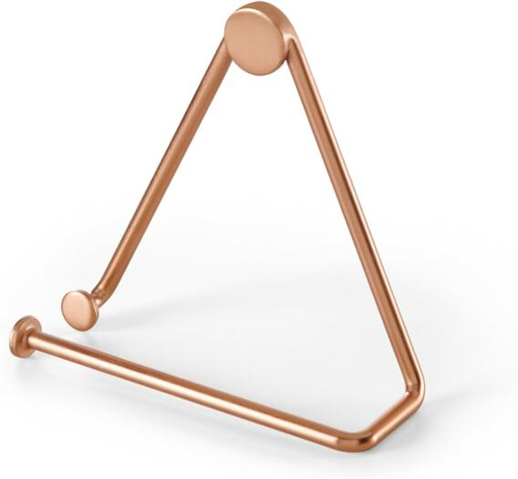 Bran Toilet Roll Holder, Copper