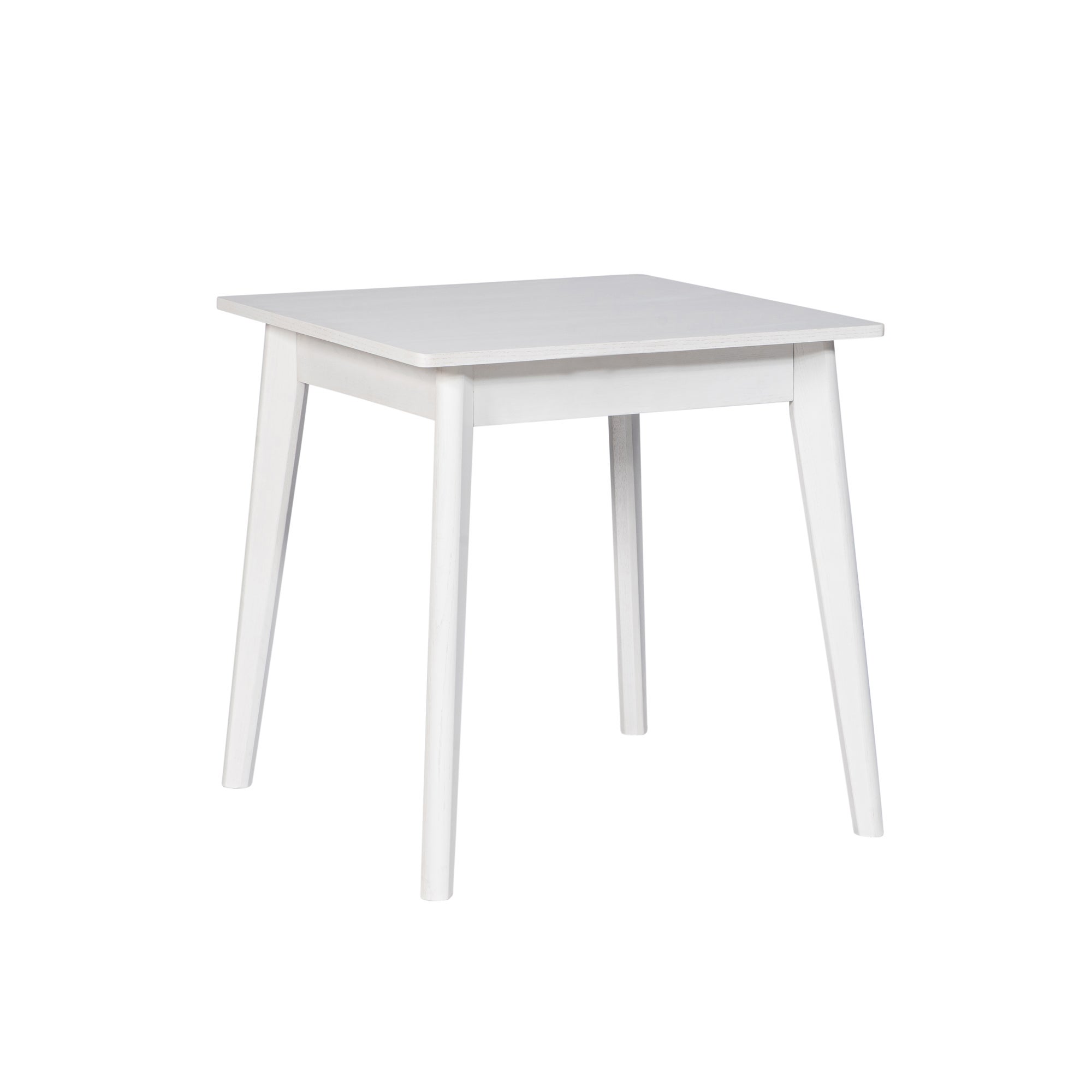 Aster Square Dining Table With Storage White