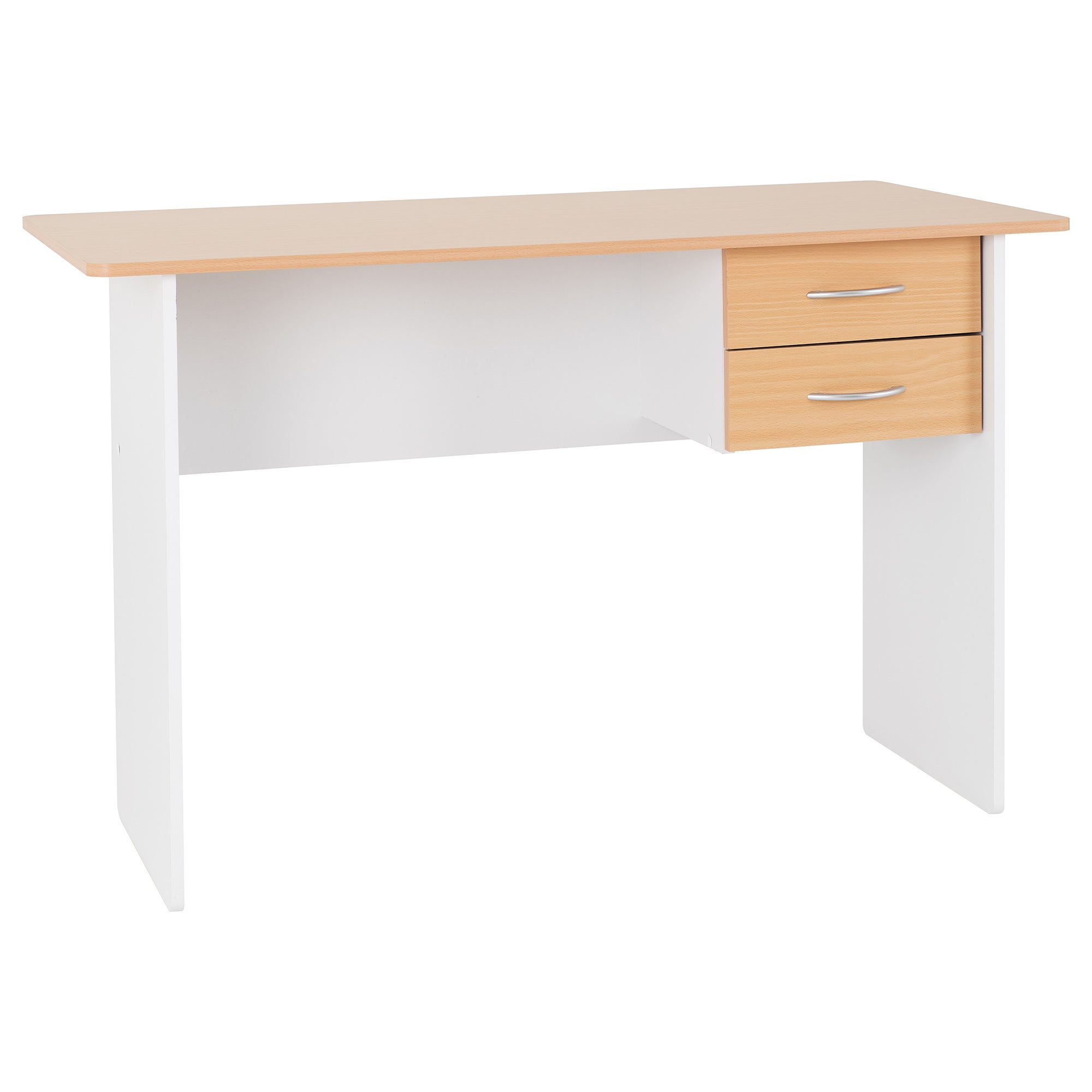 Jenny Desk White and Brown