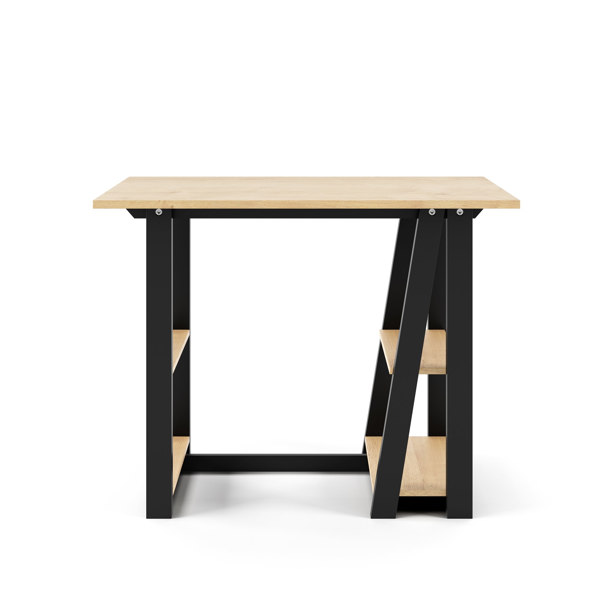 Penzance Desk Black/Brown