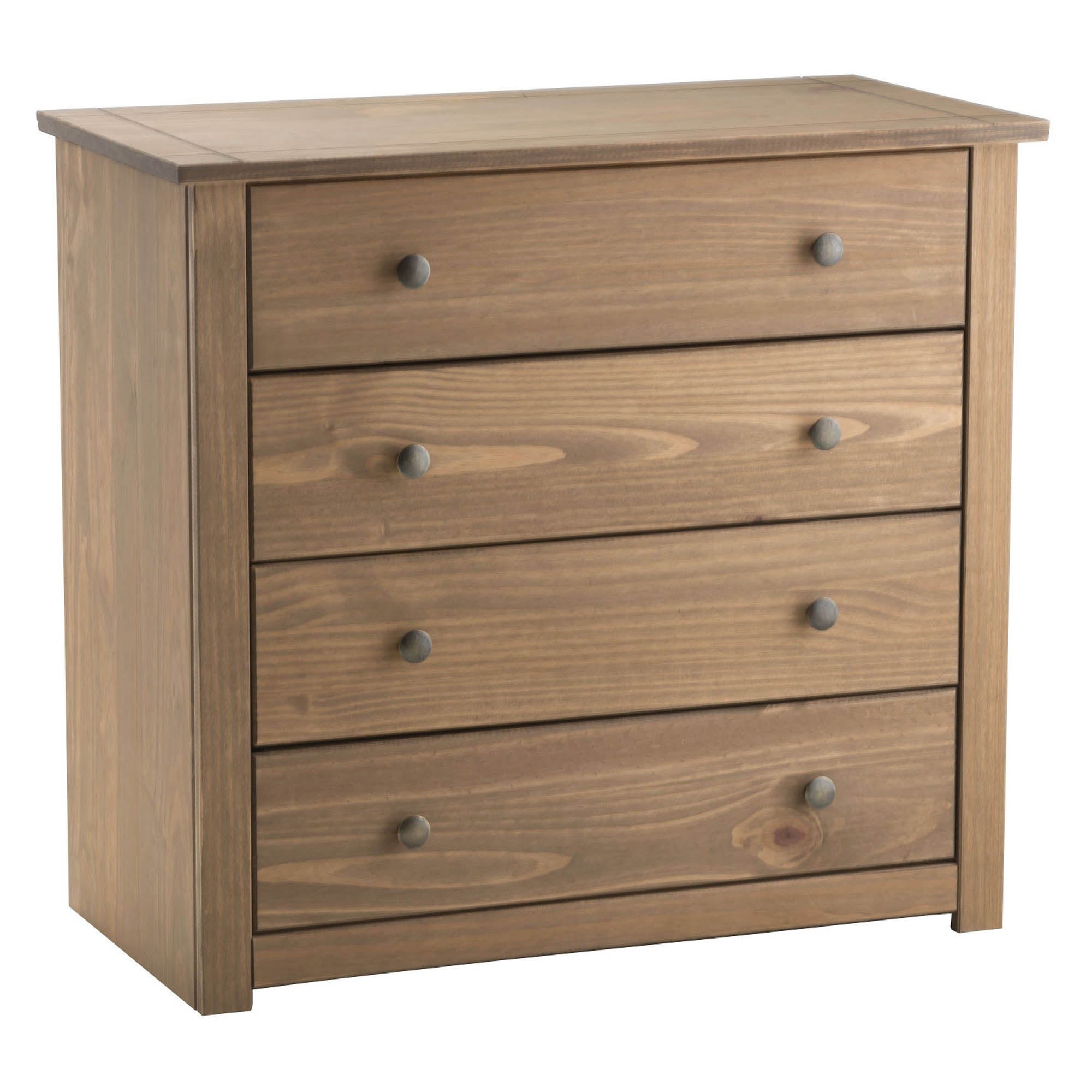 Santiago 4 Drawer Chest Brown