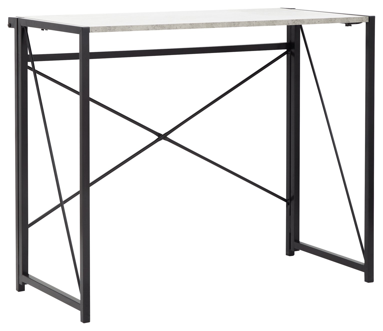 Bramwell Folding Desk - Grey