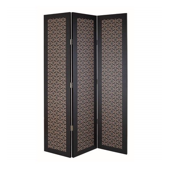 Dorris Canvas Room Divider Screen In Wisteria Floral Design
